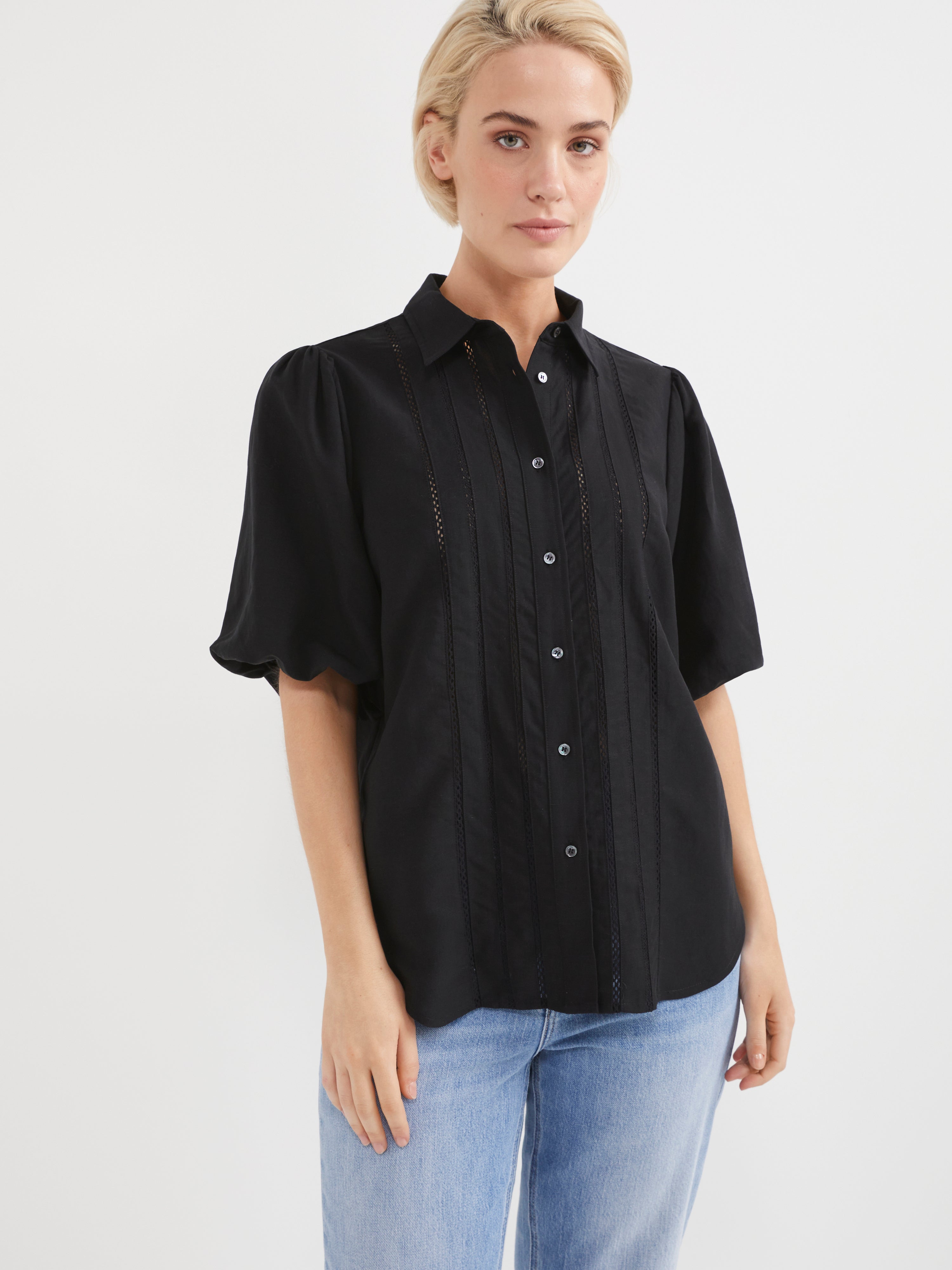 The Lace Trim Shirt