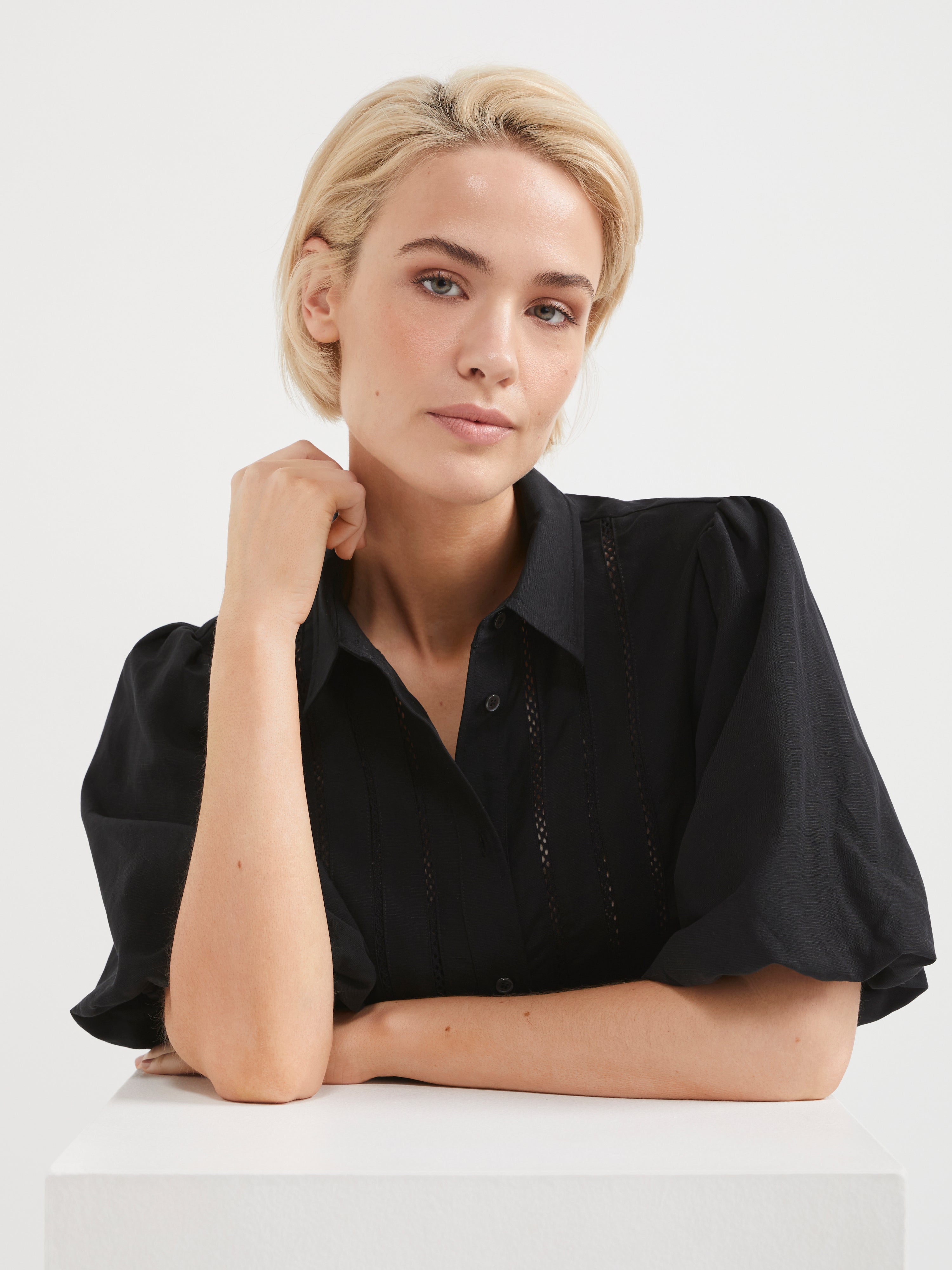 The Lace Trim Shirt