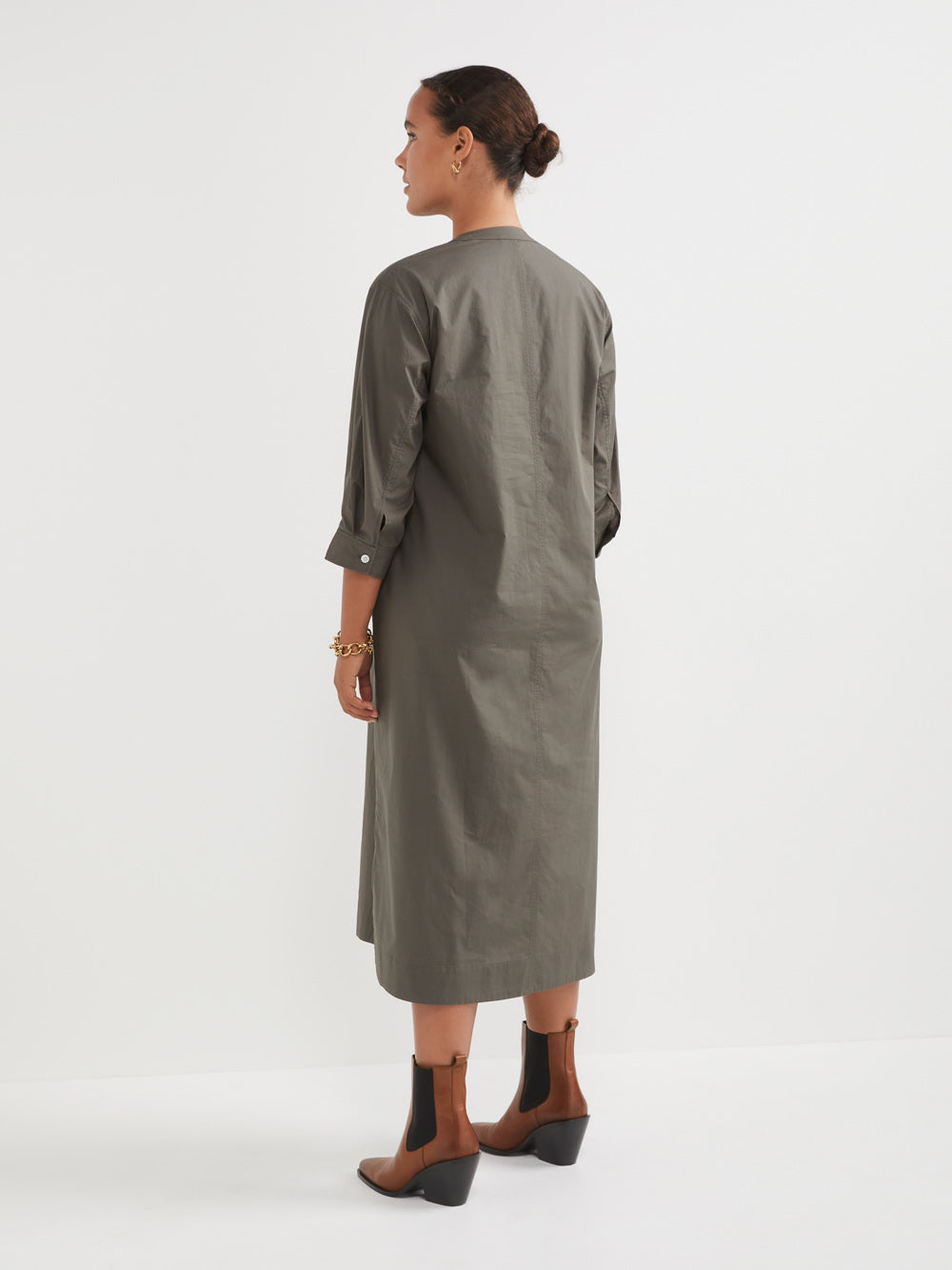 The Cotton Poplin A-Line Dress