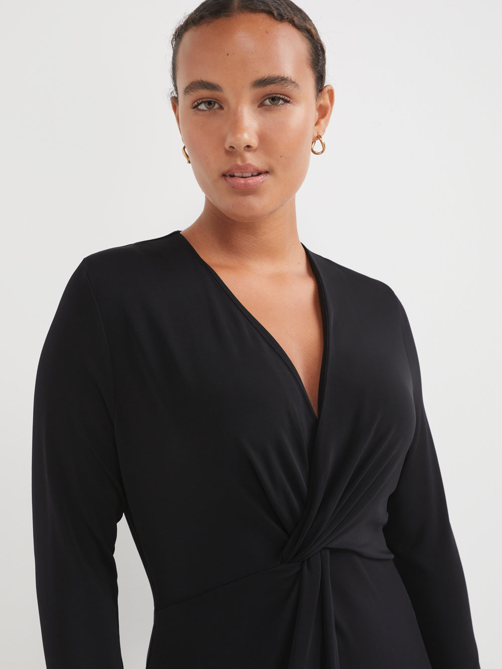 The Twist Front Dress