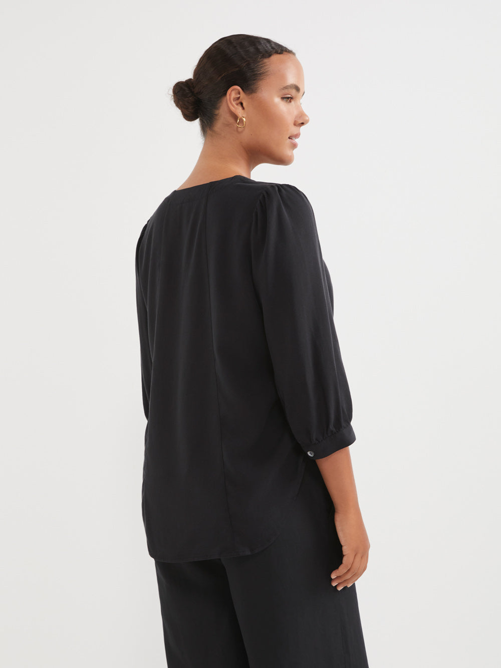 The Twill Boho Top