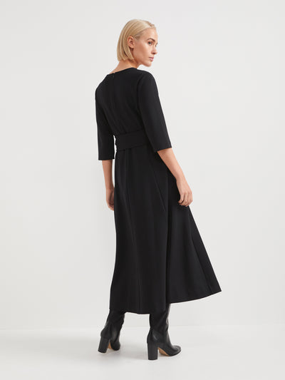 The Ponte Fit and Flare Dress - Commonry