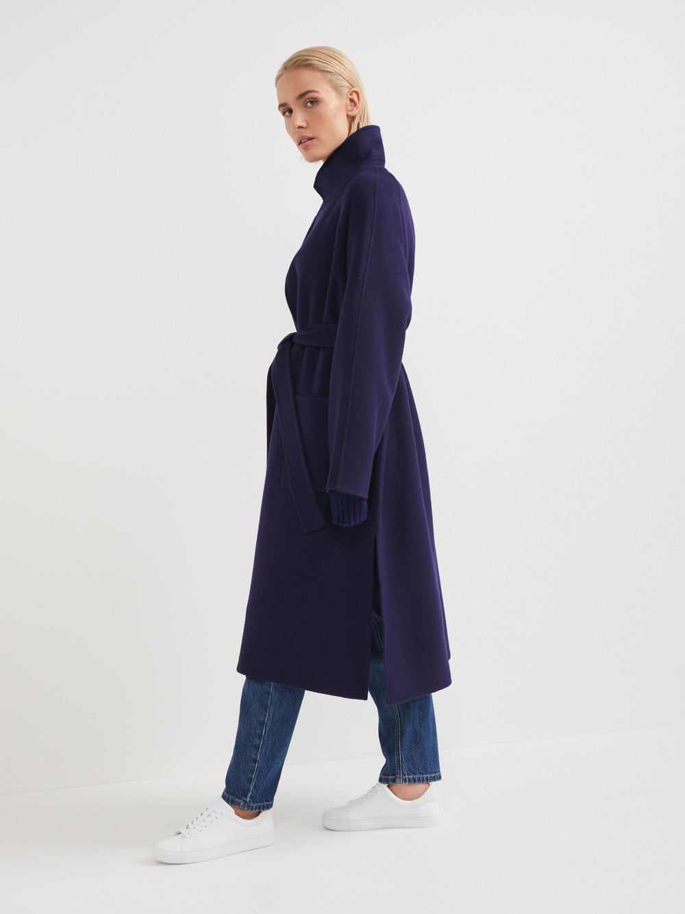 The Luxe Wrap Wool Coat