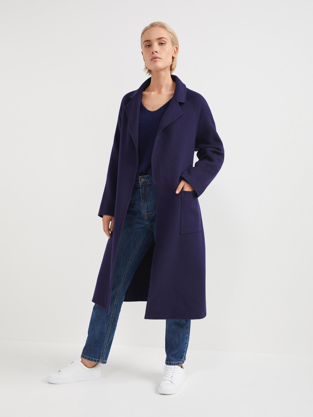 The Luxe Wrap Wool Coat