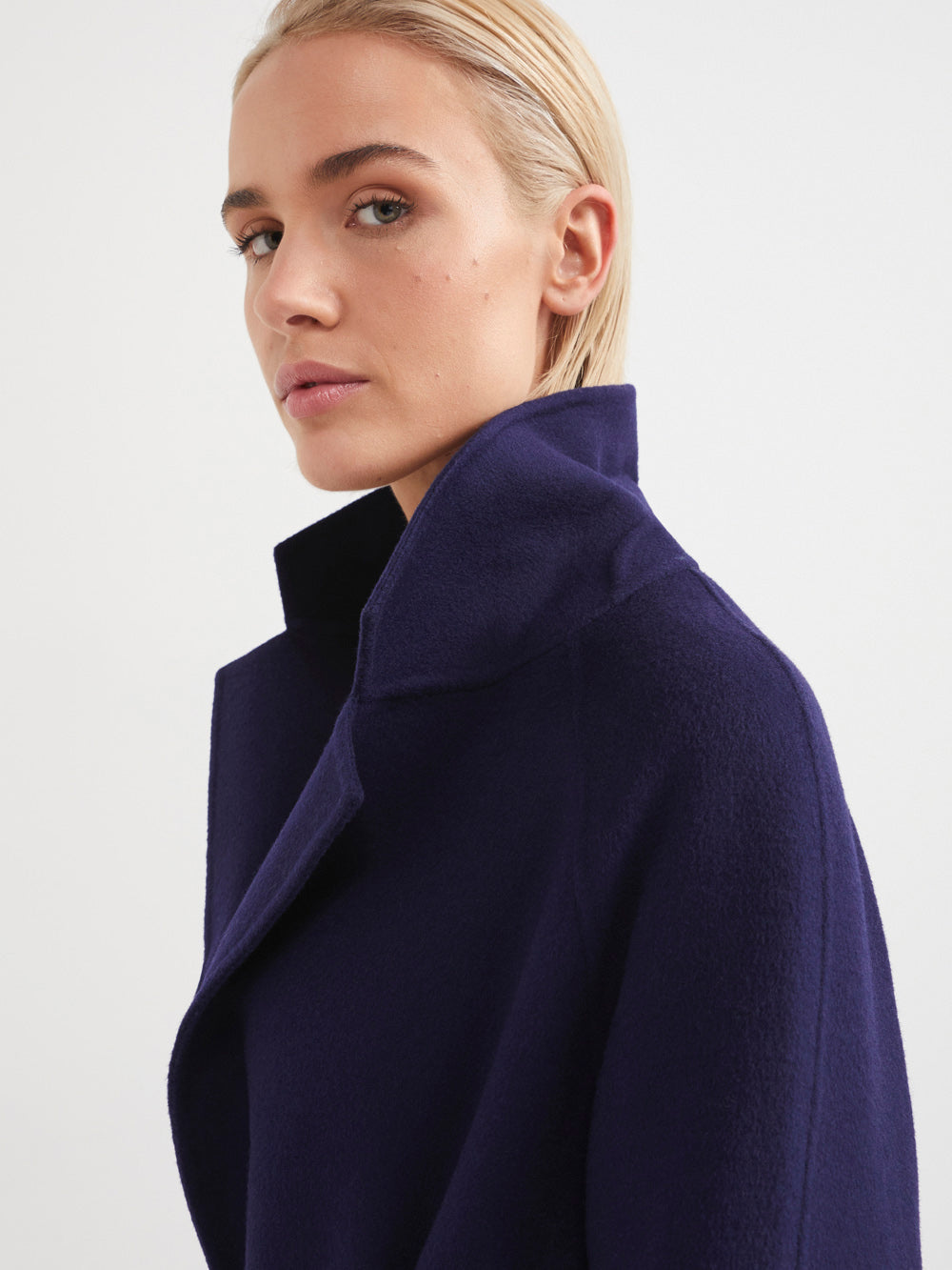 The Luxe Wrap Wool Coat