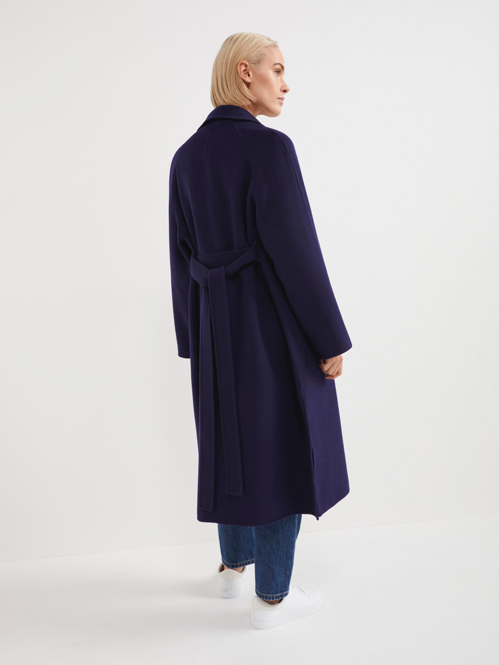 The Luxe Wrap Wool Coat