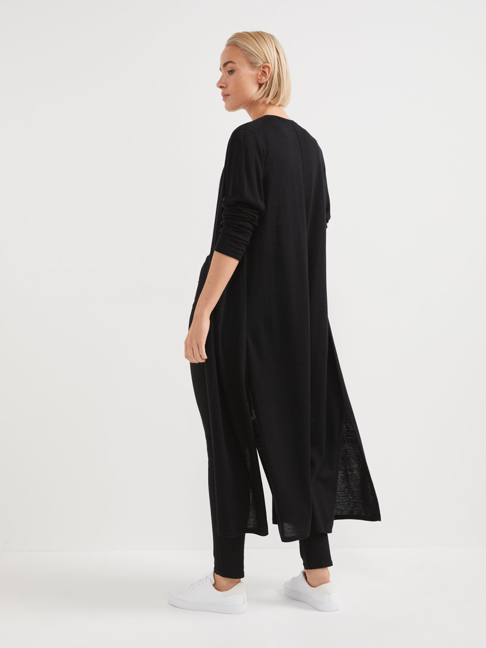 The Longline Open Cardigan