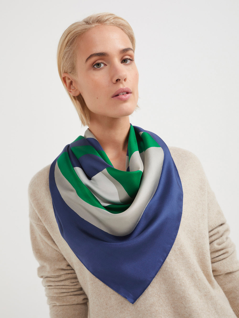 The Abstract Print Scarf