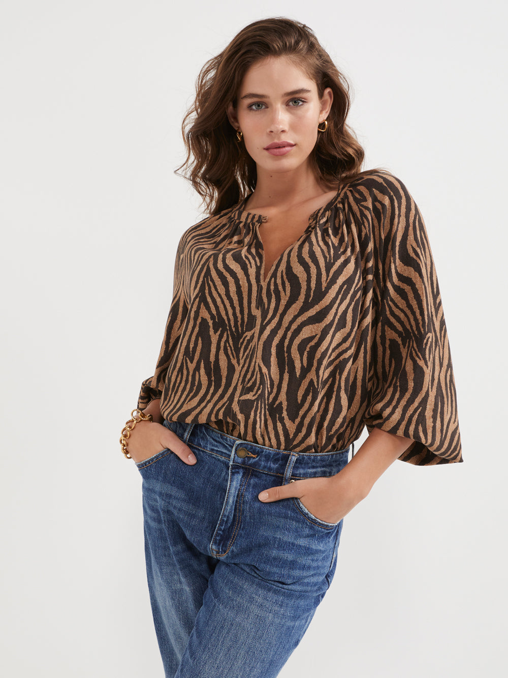 The Tiger Print Soft Top