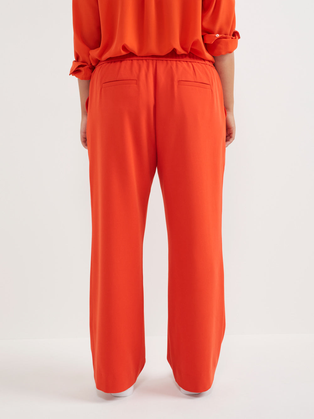 The Stretch Wide Leg Trouser - Commonry