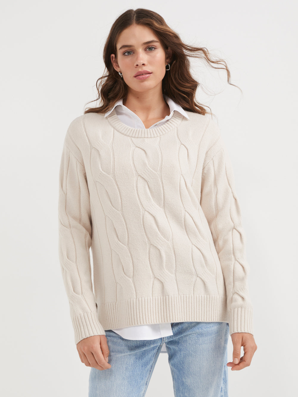 The Soft Wool Cable Knit