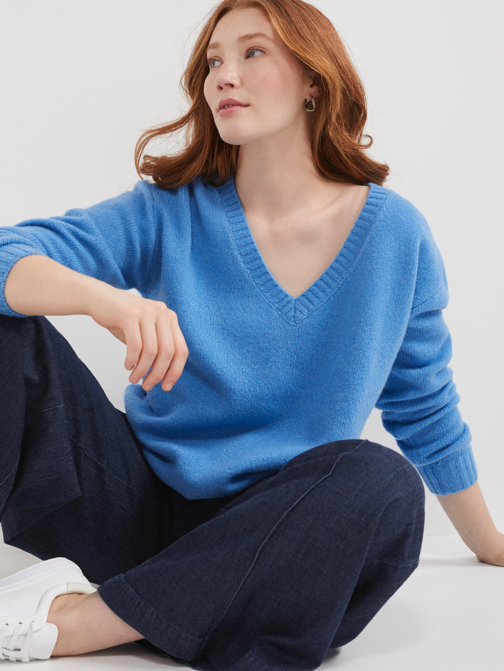 The Long Sleeve V-Neck Pullover