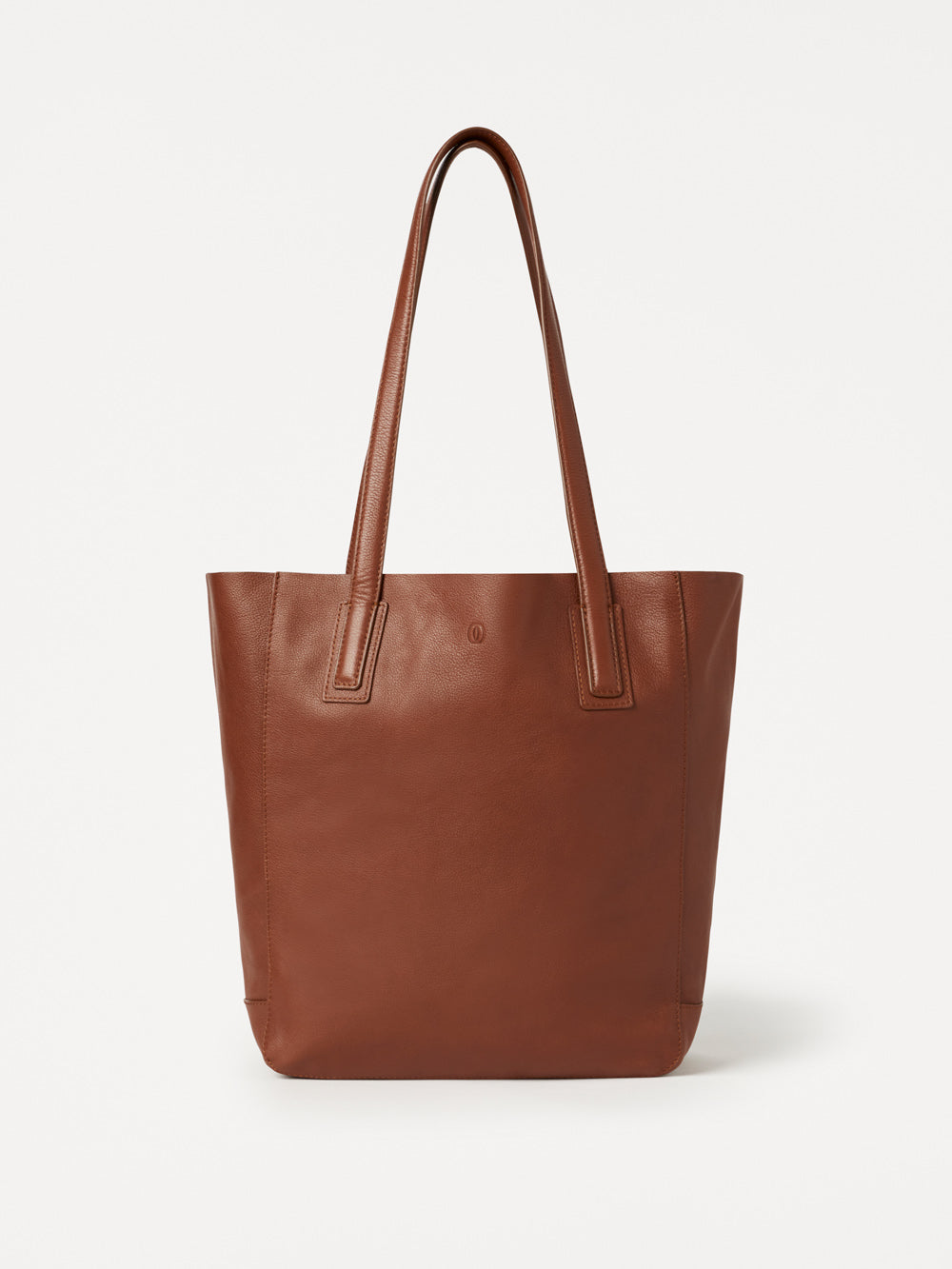 Leather tote Hereu Brown in Leather - 34439516