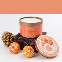 pumpkin spice scented candle