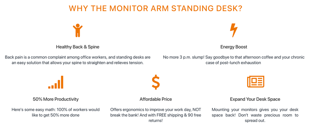 Winston Monitors Mount Standing Desk Stand Steady