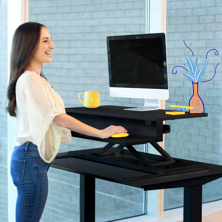 36 inch electric standing desk