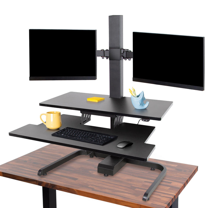 standing desk monitor