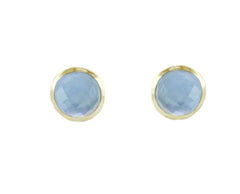 Gold Milly Tanzanite Stud Earring