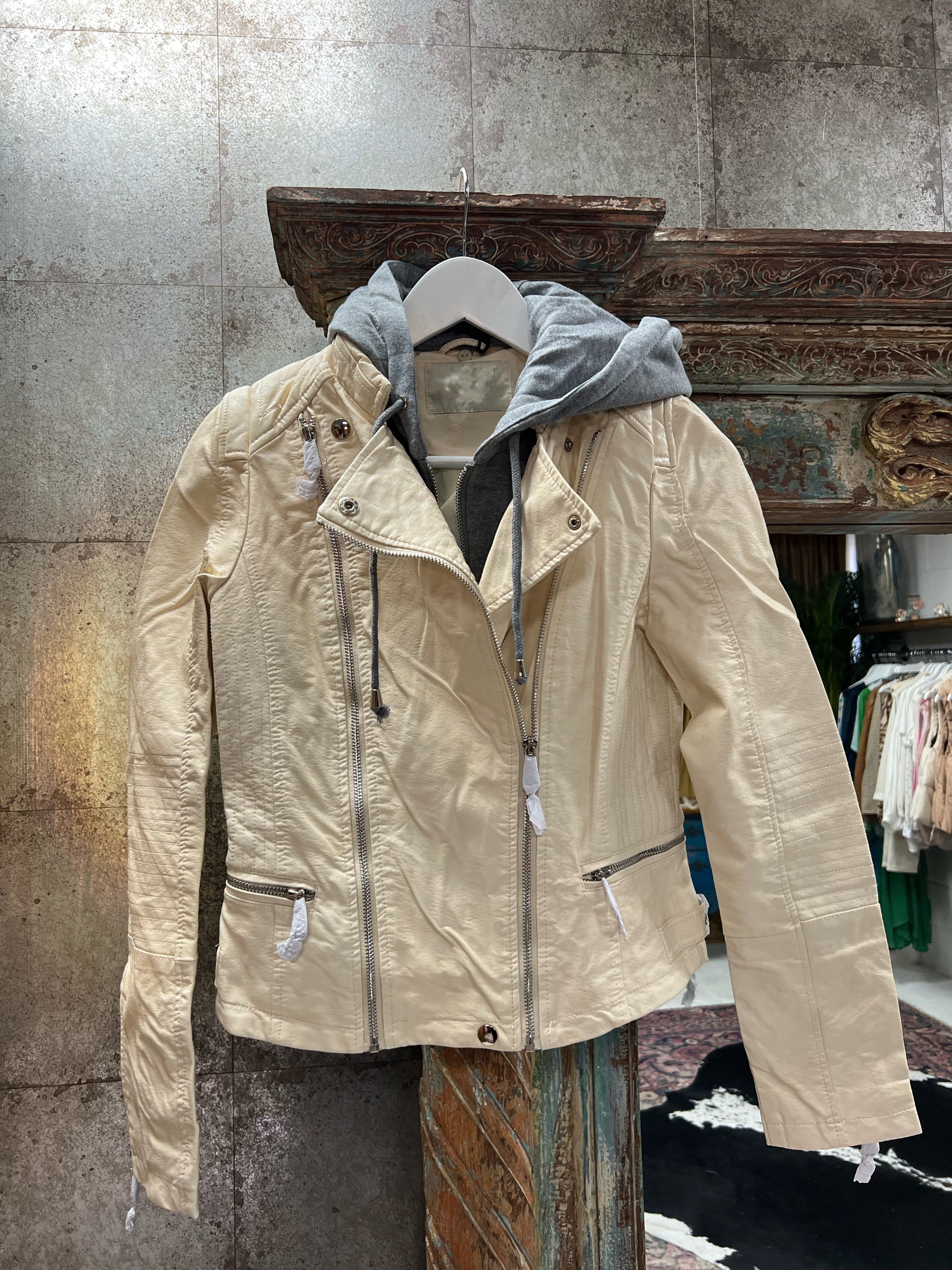 Faux Leather Jacket – Amapola London