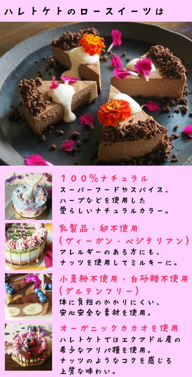 Colorful Nature カラフルなバースデーローケーキ 乳製品 卵不使用 小麦粉不使用 グルテンフリー Hareto Keto ハレトケト