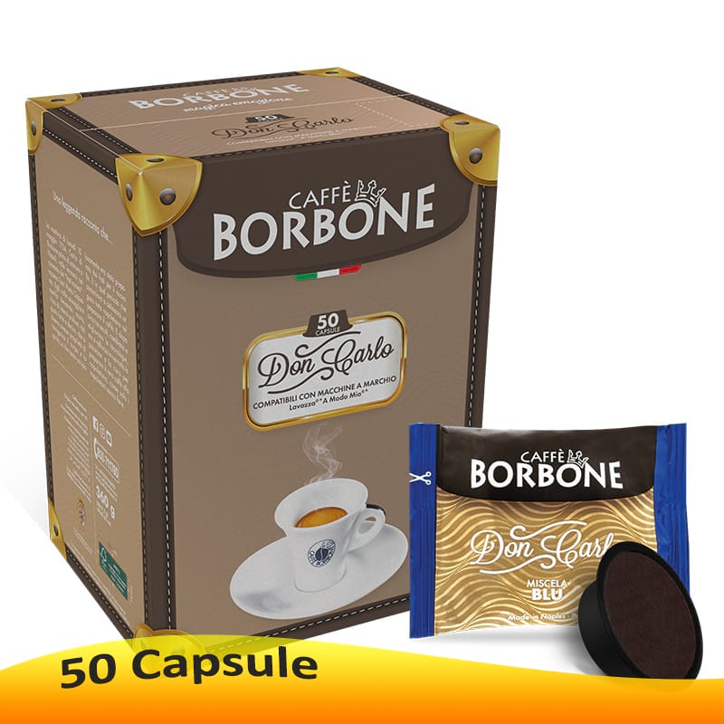 Borbone Blu 50 capsule compatibili Lavazza a Modo Mio