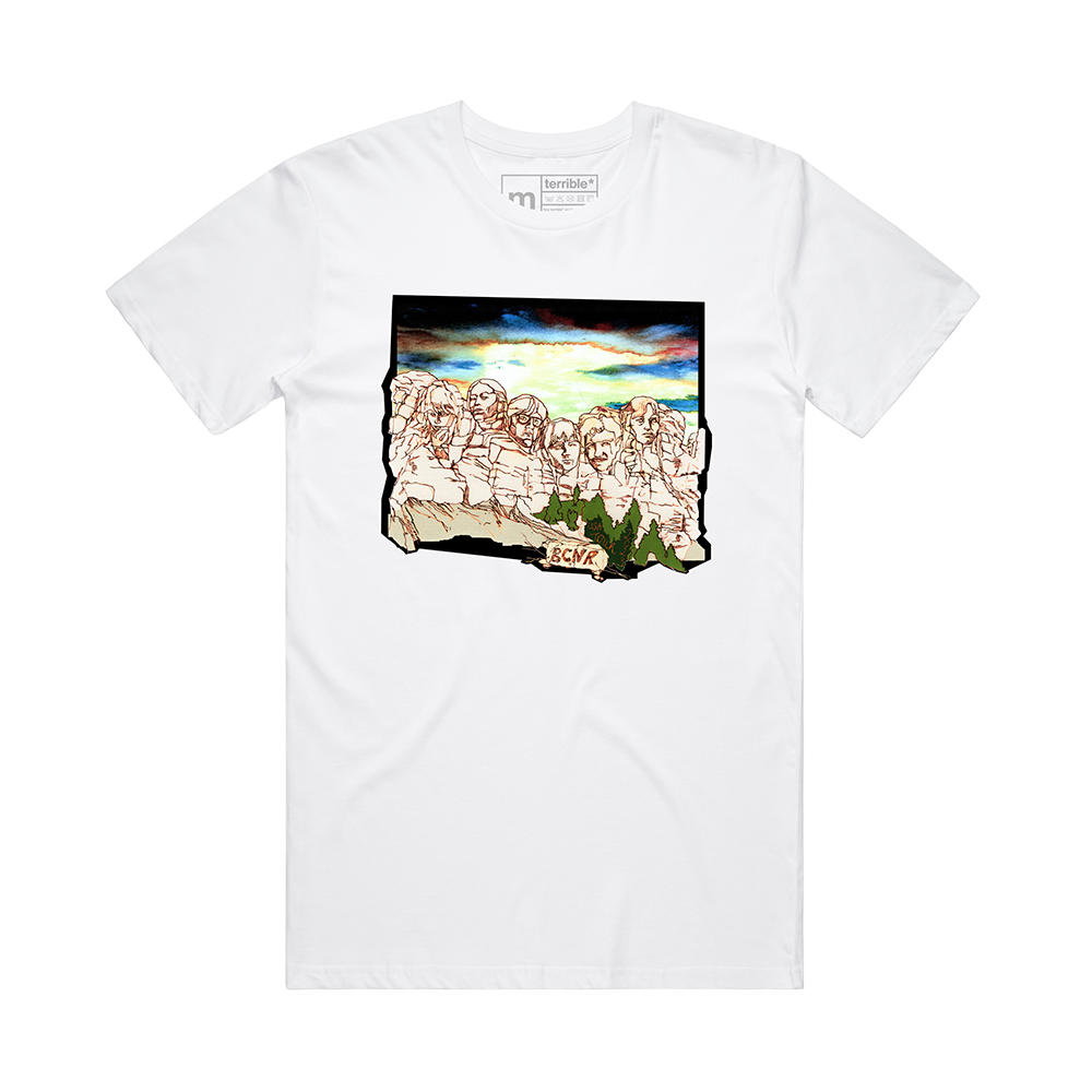 Mt Rushmore white tee - US Official Merch Superstore product image