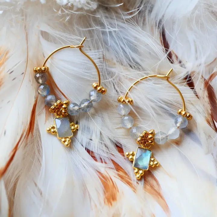Ushas Labradorite Earrings