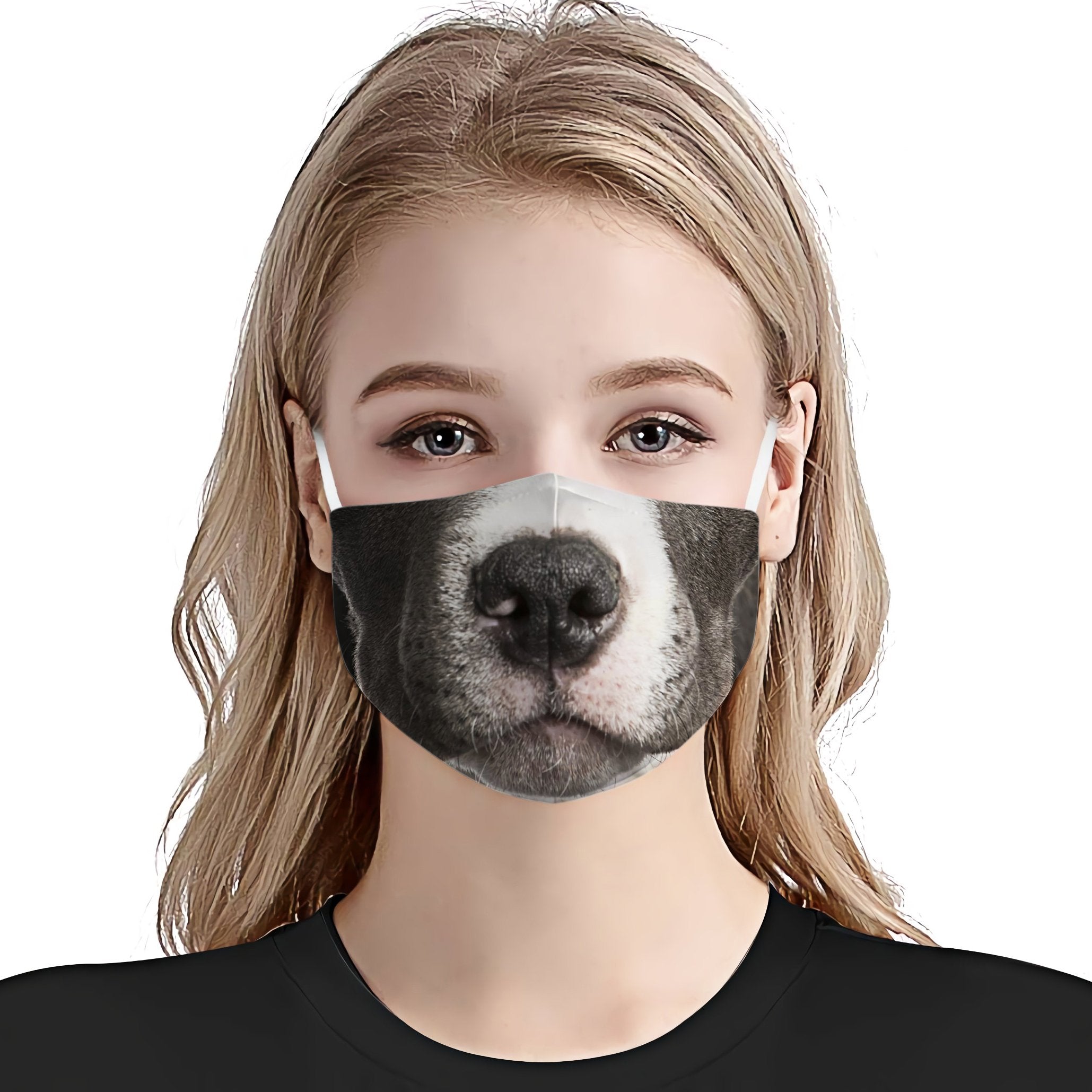 Blue Nose American Pitbull Terrier Face EZ01 Face Mask – Bugybox