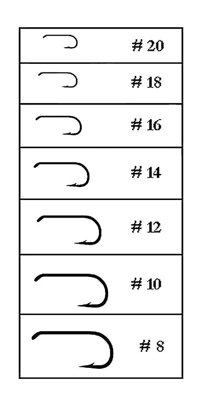 Daiichi 1222 - Darrel Martin's Dry Fly Hook, Crystal Finish – Dette Flies