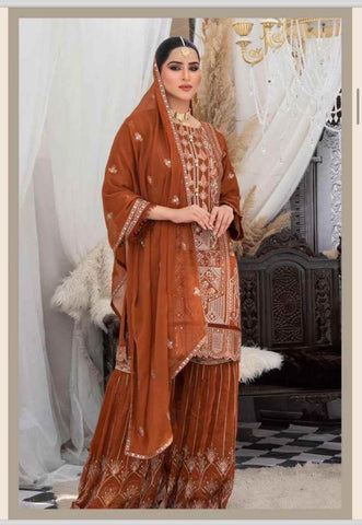 Gharara Pakistani dress for women