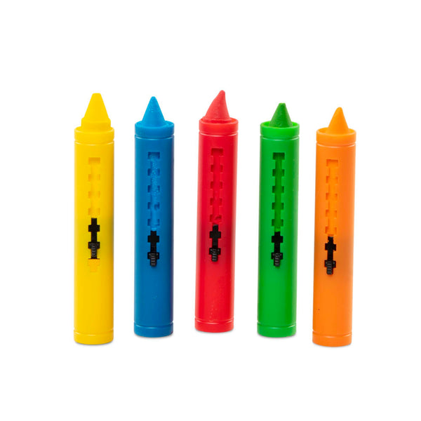  Melissa & Doug Triangular Crayons - 24-Pack in Flip
