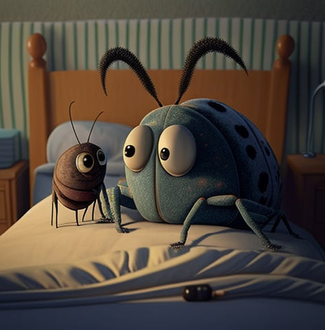 Het Prijzenpaleis bugs in bed animation