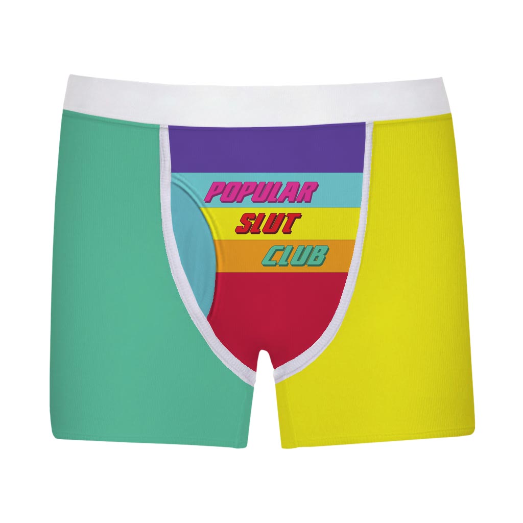 Popular Slut Club Boxer Briefs - Shirtwascash