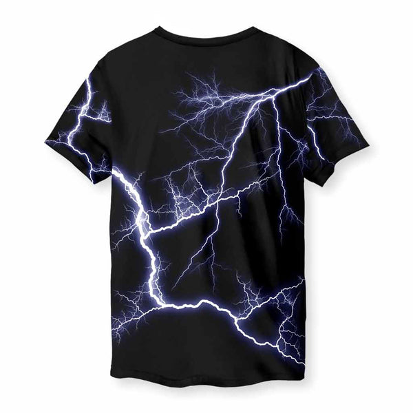 Lightning Cat Men's T-Shirt - Shirtwascash