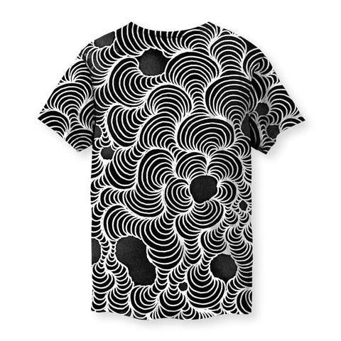 Through6 Shirtwascash - Cookie Wave Men's T-Shirt Velvet / M