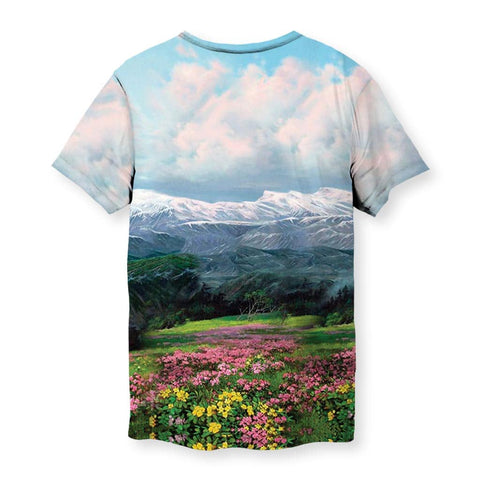 Shirtwascash - Flamingo Paradise Men's T-Shirt