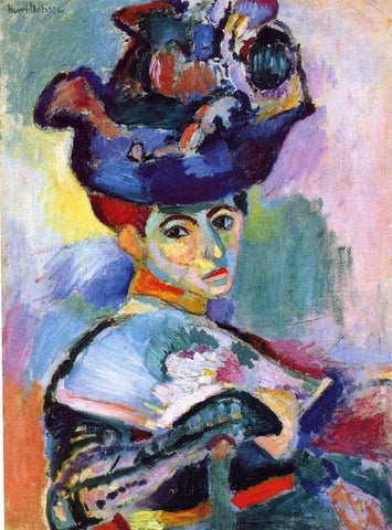 Woman with a Hat,1905 Henri Matisse