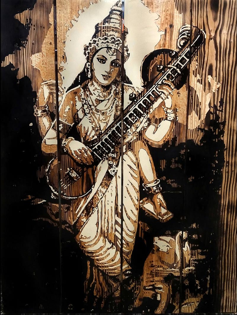 Hindol Brahmbhatt-Saraswati – The Curators Art