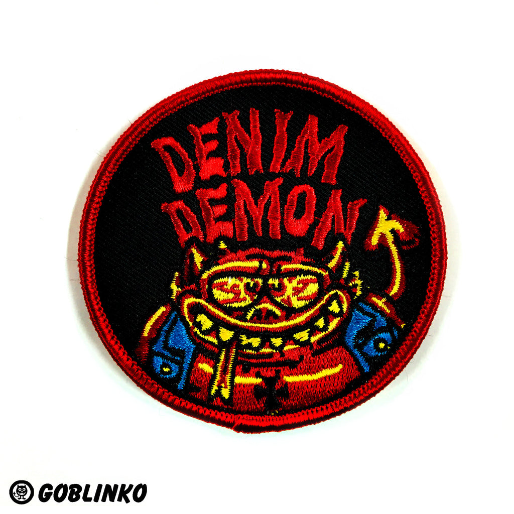 Denim Demon Patch – GOBLINKO