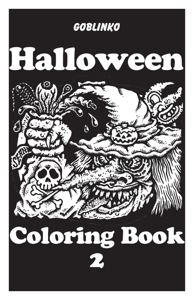 Download Halloween Coloring Book 2 Goblinko