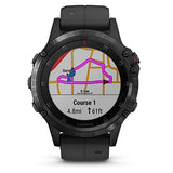 Smartwatch Fenix 5 Plus/SAP/Black 010-01988-01 Garmin (Renewed)