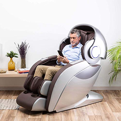 Kronos® Limited Edition 4D Massage Chair - Brown (2021 New Model) - 74