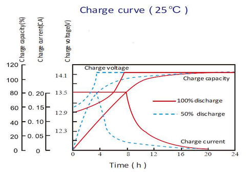 Lead Carbon Charge Curve