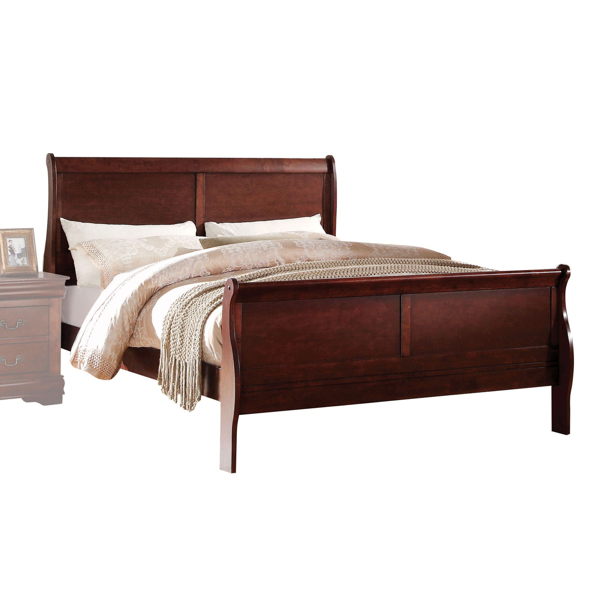 Bed in Sleigh Style by Louis Philippe