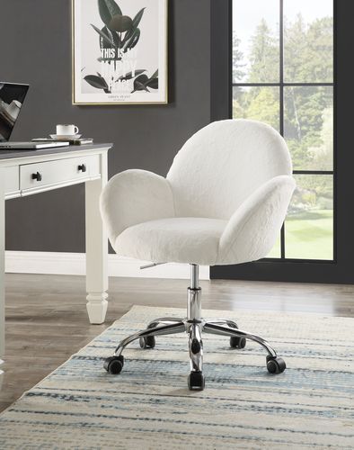 Jago - Office Chair - White — The Unique Piece Furniture