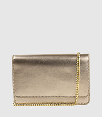 NYA Structured Crossbody Bag in Rosegold