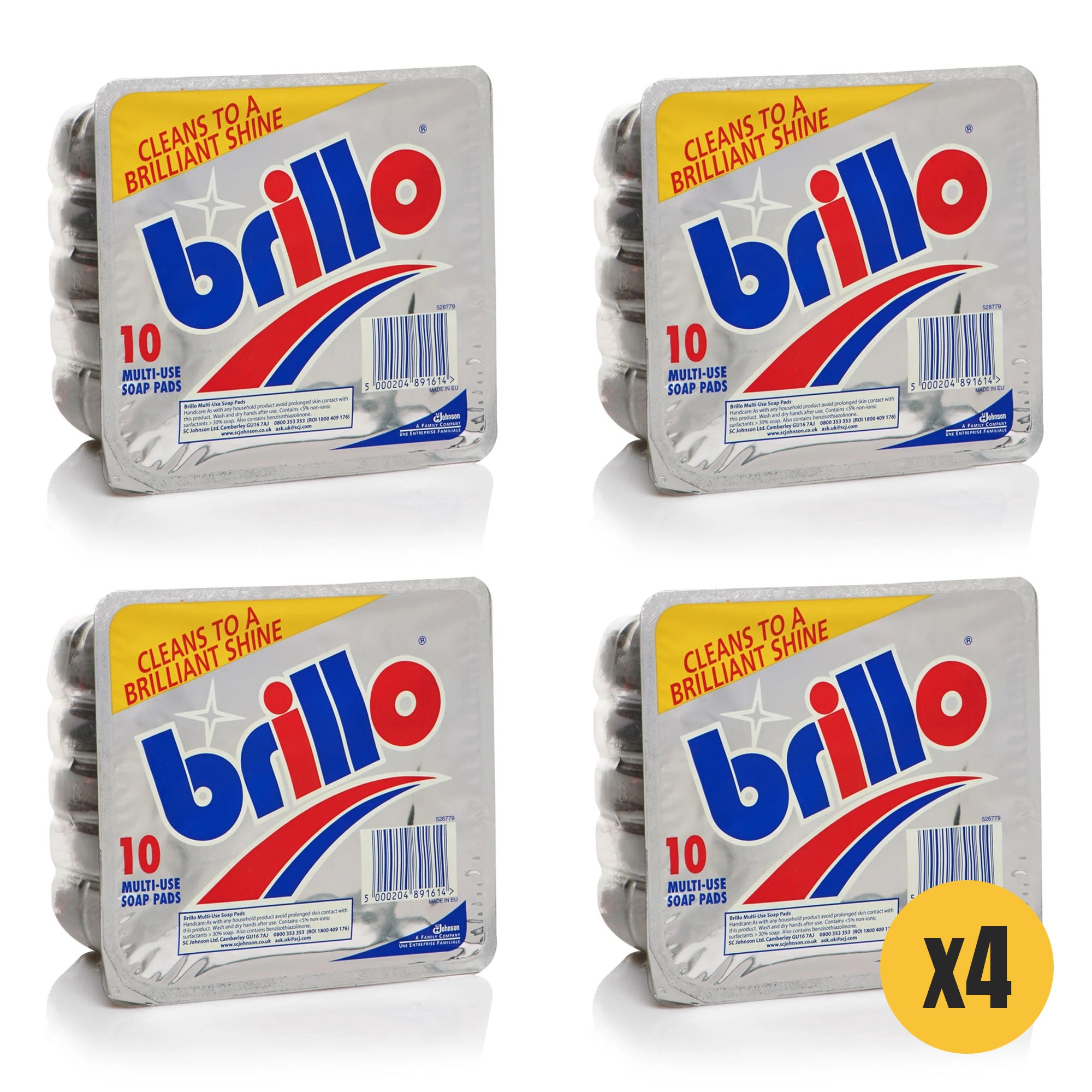 Brillo Cleaning Pads 10 Packs