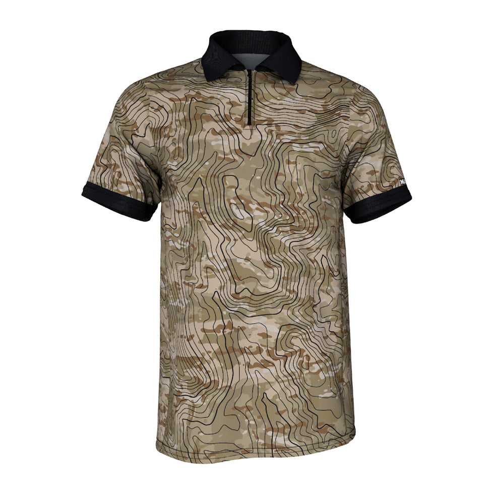 Semi-Custom Shooting Jersey - Arid Topographic – Maxt Sportswear