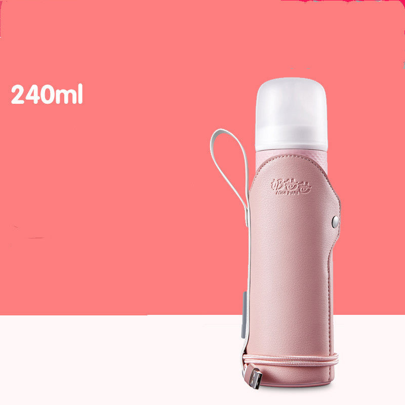 240ml Baby Bottle Thermos Stainless Steel Feeding Bottle 3-in-1 Nursing  Bottle Nipple Insulation Cup Vacuum Flask Milk Bottle