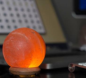 mini usb moon himalayan salt lamp